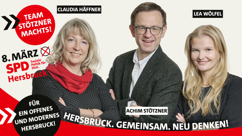 Claudia Häffner, Achim Stötzner und Lea Wölfel